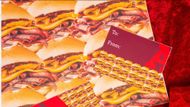 scented meat wrapping paper Image via (Arby's)